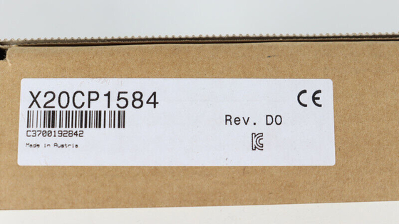 X20CP1584 B&R Automation Plc CPU 0,6 GHz Dengan Modul Sistem DDR2 SDRAM X20 256 MB
