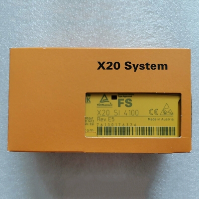 X20SI4100 B&amp;R X20 SISTEM PLC Modul I/O 4 Input Digital Tipe A 4 Output Pulsa 24 VDC