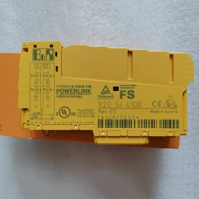 X20SI4100 B&amp;R X20 SISTEM PLC Modul I/O 4 Input Digital Tipe A 4 Output Pulsa 24 VDC