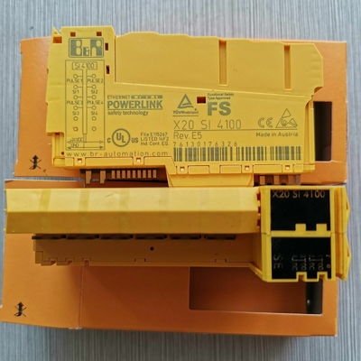 X20SI4100 B&amp;R X20 SISTEM PLC Modul I/O 4 Input Digital Tipe A 4 Output Pulsa 24 VDC