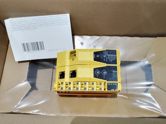 Modul CPU SISTEM X20SL8100 B&amp;R X20 dengan fungsi SafeLOGIC