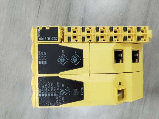 Modul CPU SISTEM X20SL8100 B&amp;R X20 dengan fungsi SafeLOGIC