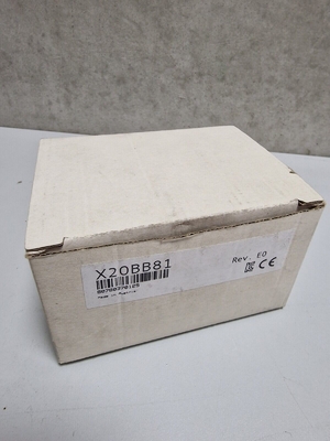 Basis Bus SISTEM X20BB81 B&amp;R X20 Dengan Satu Slot Ekspansi