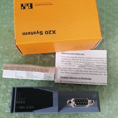 Modul Antarmuka X20IF1063-1 B&amp;R X20 Plc Dengan Antarmuka PROFIBUS DP V1