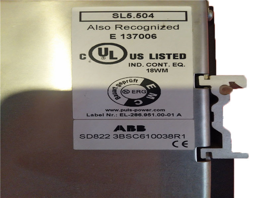 ABB SD822 3BSC610038R1 Advant 800xA Perangkat catu daya