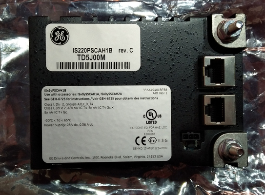 GE IS220PSCAH1A GENERAL ELECTRIC IS200 I/O Pack Module untuk aplikasi otomatisasi industri dalam stok