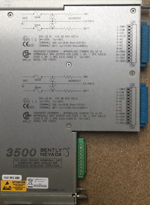 Bently Nevada 3500/42M-04-00 135489-01 Modul I/O dengan penghalang internal
