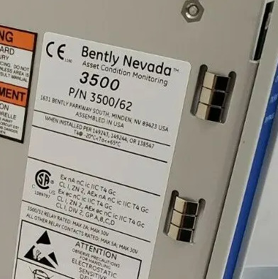 Bently Nevada 3500/62-01-00 163179-03 Monitor Variabel Proses