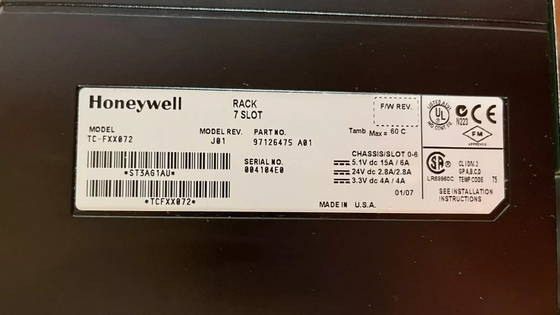 TC-FXX072 Honeywell 7 Slot Card Rack Chassis Untuk Modul DCS Modul PLC