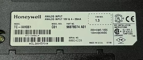 TC-IAH061 Honeywell Experion Analog Input Module PCL Module Di dalam stok