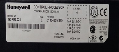 TK-PRS021 Modul Prosesor Kontrol Honeywell ControlLogix C200 Prosesor Kontrol