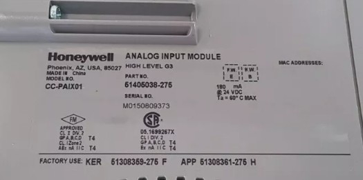 CC-PAIX01 Honeywell Analog Input Module Untuk PLC Module Brand New Dan Paket Asli