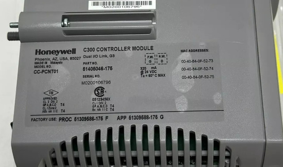 CC-PCNT01 Honeywell C300 Modul Kontroler DCS Bagian Modul PLC