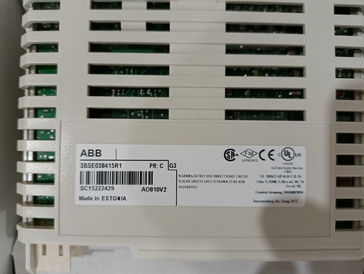 ABB AO810V2 3BSE038415R1 Analog Output Module S800 I/O Module 8 Saluran