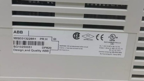 ABB DP820 3BSE013228R1 Pulse Counter RS-422 Modul DCS Bagian Di Stok