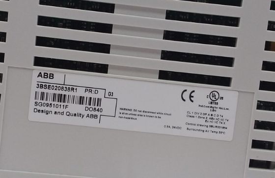 ABB DO840 3BSE020838R1 Modul Output Digital 24V S/R 16 Saluran Modul I/O S800