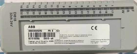ABB DI818 3BSE069052R1 Modul Masukan Digital 24V 32 Saluran Unit Di Stok