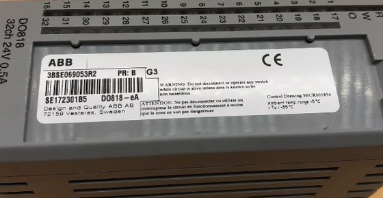 ABB DO818 3BSE069053R1 32 Channel Digital Output 24V Control Module Di dalam stok
