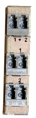 Foxboro P0926AH FIBER SPLITTER COMBINER Passive Fiber Optic Distribution Unit masing-masing diarahkan ke 2 konsentrator