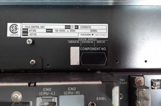 AFF30S-H31101 YOKOGAWA DCS Modul 100-120 V AC 200 V Unit Kontrol Lapangan 50/60Hz