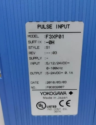 F3XP01-0HS1 YOKOGAWA Modul Penghitung Berkecepatan Tinggi Multi-Controller Tanpa Jangkauan