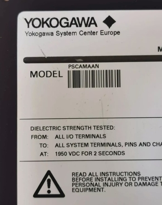 PSCAMAAN YOKOGAWA Critical Analog Module Supplier I/O Signal PLC Module Automation Systems (Sistem Otomatisasi Modul PLC)