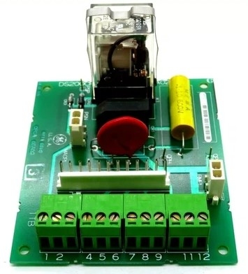 DS200CPCAG1A GE Kontaktor Pilot Board Konektor 12-pin Dan Konektor 2-pin Empat terminal kabel