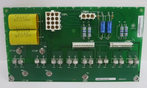 DS200FCSAG1A GE Current Sensing Feedback Board Mark V Sistem Kontrol Turbin