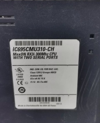 IC695CMU310 GE PAC Systems RX3i Max-ON Hot-Standby Redundancy CPU Redundancy Menggunakan Dua Sistem RX3i