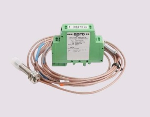 PR6423/001-010-CN EPRO Eddy Current Sensors 35mm Dengan Adaptor Plug 5.0m Panjang Kabel Ujung Kabel Lemo
