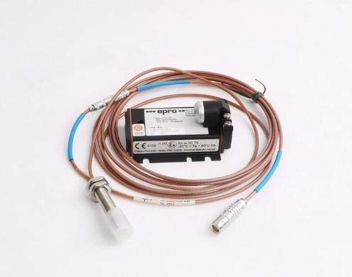 PR6424/002-030 EPRO 16mm Eddy Current Sensor M18x1.5 Tanpa Kabel Lapis baja 62.5mm Total Panjang Sensor