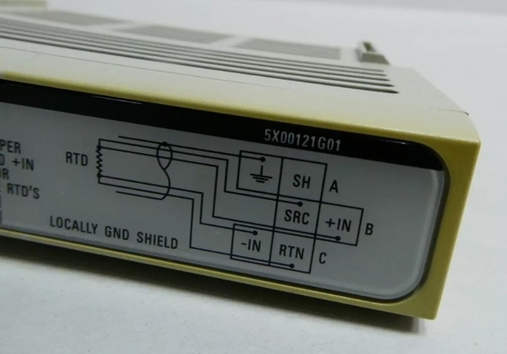5X00121G01 Westinghouse Ovation 8 Saluran RTD Terminal Blok Kabel Informasi