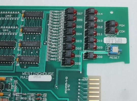 7381A73G01 Westinghouse Ovation Control Board Kartu Sensor Kecepatan I/O Turbin Vectrol