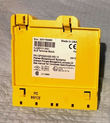 KJ2201X1-HA1 12P3322X022 Emerson Otomation Control System Modul Terminal Block
