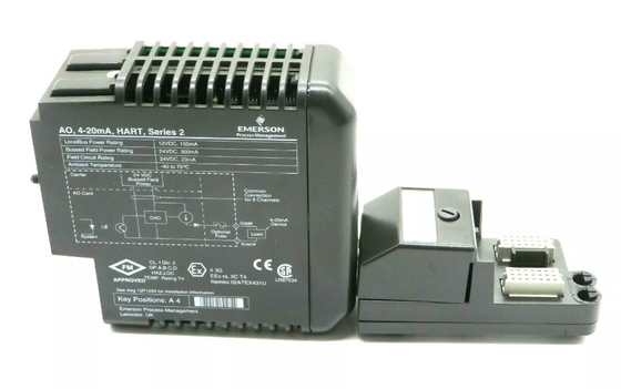 KJ3221X1-BA1 Emerson AO 8-Channel 4-20 mA HART Series 2 Kartu yang berlebihan
