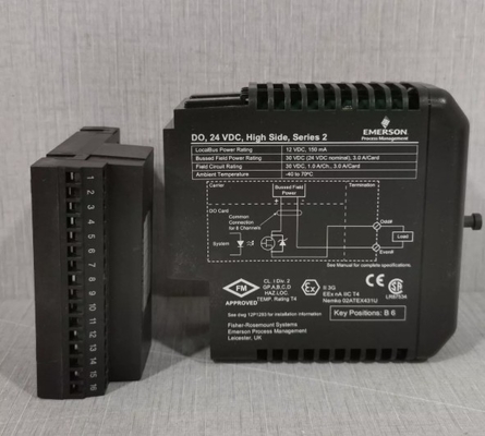 KJ3201X1-EA1 Emerson Red Terminal Terminal Block