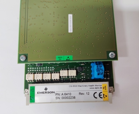 A6410 Emerson Valve dan Case Expansion Monitor untuk AMS 6500 Monitor Kesehatan Mesin
