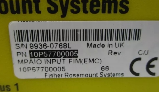 10P57700005 Emerson Interface Board Analog Input 16 Titik 4-20 mA