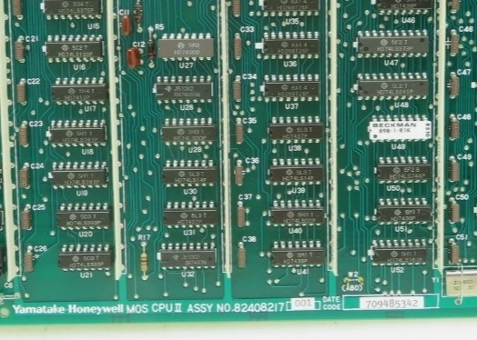 Honeywell 82408217-001 CPU Card DCS Modul / Board / Rack Sistem Kontrol Data