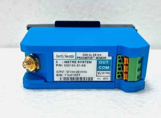 330180-51-05 Benty Nevada 3300 XL 8mm Sistem Transduser Kedekatan