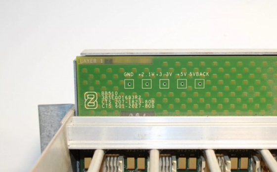 RF533 3BSE014227R1 BB510 3BSE001693R2 ABB Subrack 12SU Termasuk Backplane