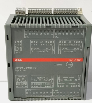 07DI92 GJR5252400R0101 ABB Advant Controller 31 Unit Input 07 DI 92