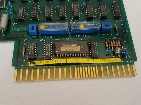 07XS01 GJR2280700R3 ABB Sistem Kontrol Modul PLC Program Karte