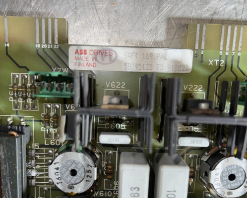 SAFT 169 PAC 58095125 ABB PULSEAMPLIF. Papan