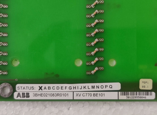 XVC770BE101 3BHE021083R0101 Papan HVD ABB Dilapisi