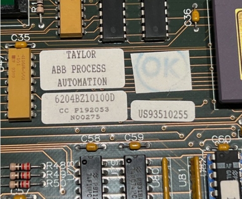 6204BZ10100D Dewan CPU ABB