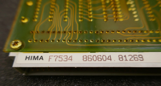 F7534 HIMA PLC Modul