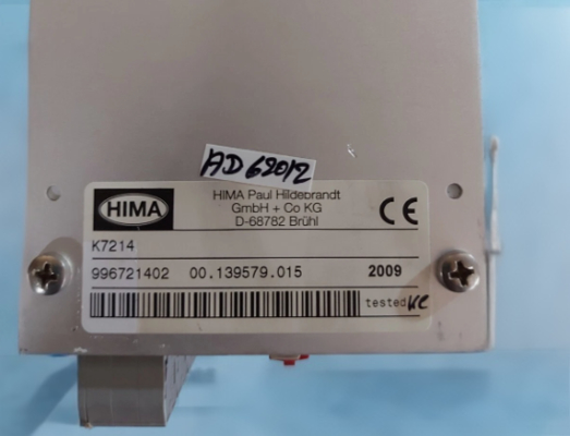 K7214 PANEL KONTROL HIMA