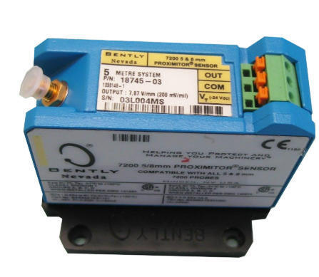 Bently Nevada 18745-03 7200 Seri 5 &amp; 8 mm Sensor Proximitor