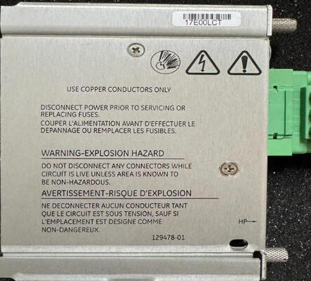 Bently Nevada 3500/15 129478-01 Legacy High Voltage DC Power Input Module